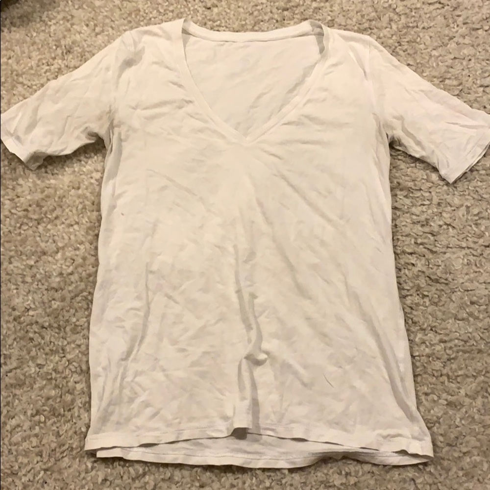 lululemon vinyasa cotton tee: size 4